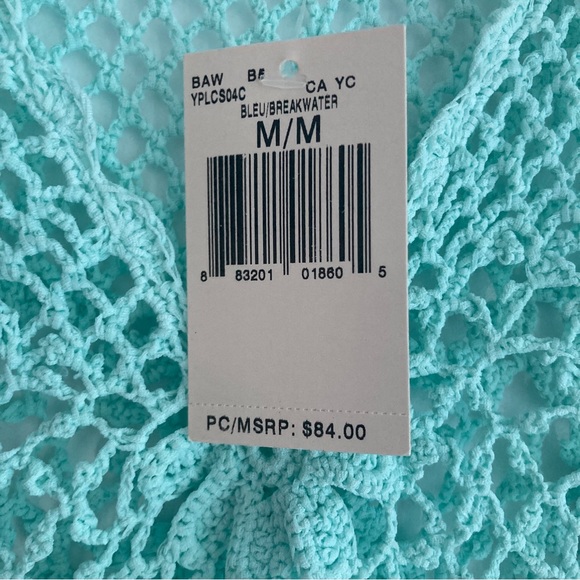 2for$38 Guess women Teal Knot Top size m - Picture 3 of 6